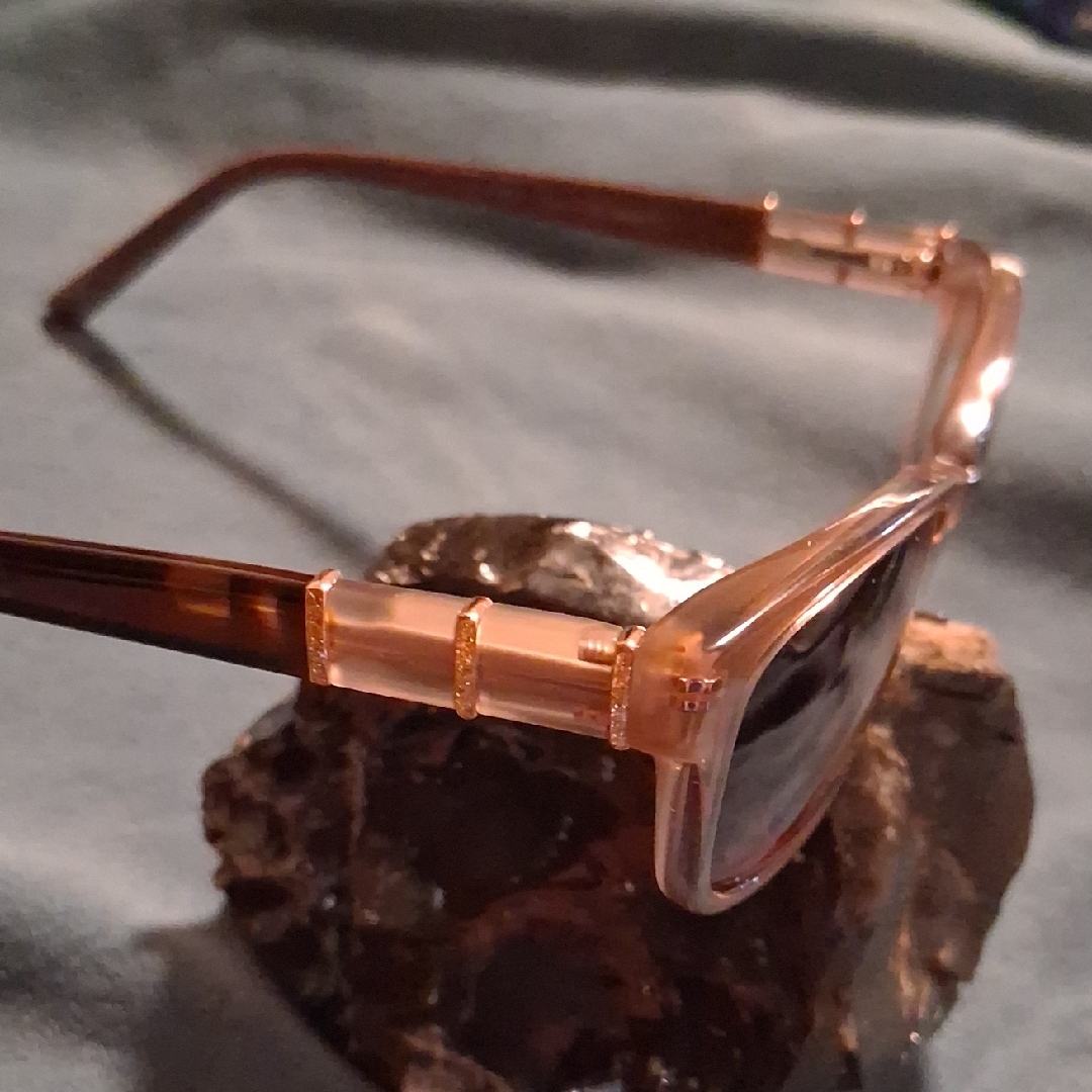 Jones New York Brown And Clear Glasses